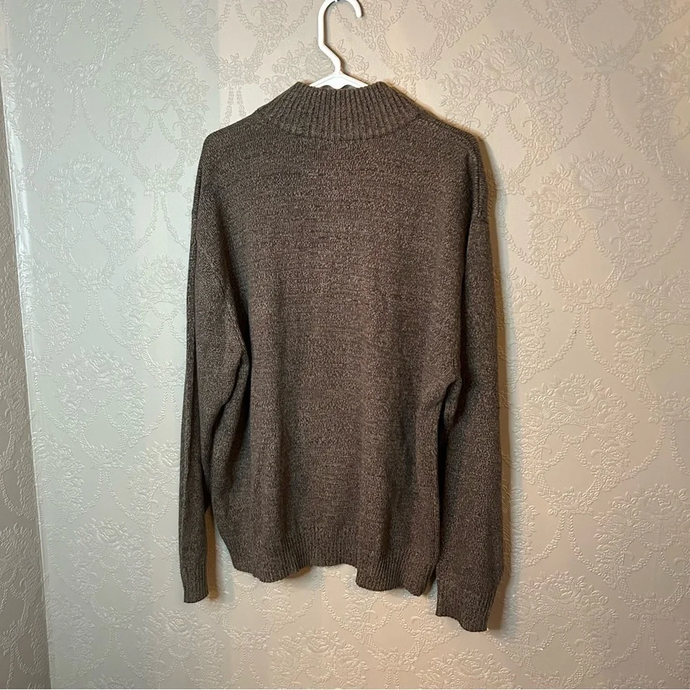 Oscar de la Renta XXL mens 1/4 zip sweater very good condition